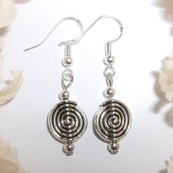 wvluckygirl Jewelry - Silver Earring Set Everyday Casual Jewelry 6592